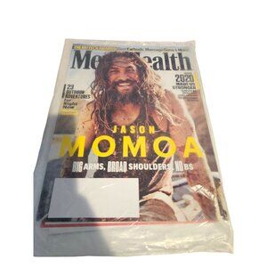 Mens Health Magazine December 2020 Sexy Jason Momoa Cover AquaMan NEW Sealed